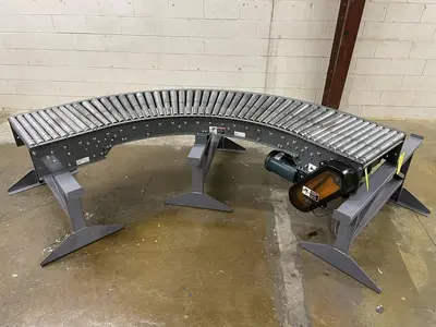 Used INTELLIGRATED 90 DEGREE CONVEYOR Roller Conveyors Wisconsin US | Packer City Sales #1297879