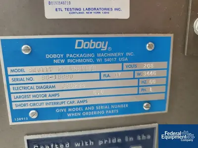 USED Doboy Doboy Model Scotty II Over Wrapper