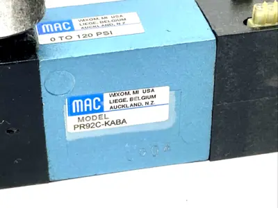 PR92C-KABA | Mac Valves  Regulator Valve - Used