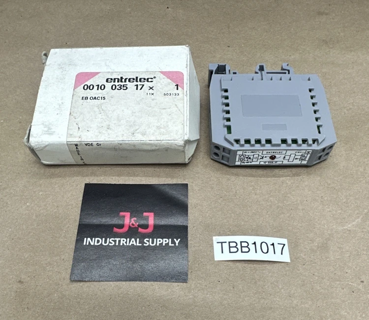 New | in-Stock Entrelec 0010 035 17 Relays & Switches Indiana US | J&J Industrial Supply #521560