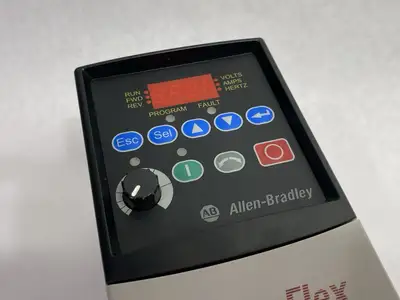USED ALLEN-BRADLEY SERIES A POWERFLEX 4- 0.4 KW (0.5 HP) AC DRIVE