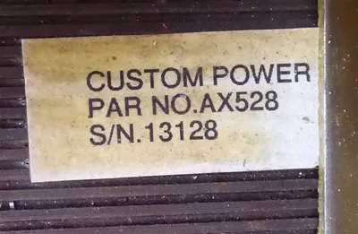 Custom Power AX528 / AX532 Industrial Transformer Assembly Used