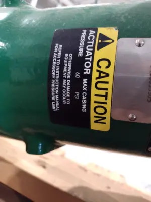Used FISHER CONTROLS DIAPHRAGM ACTUATOR, 3/4 TRAVEL, SPRING OPPOSED Linear Actuators | Maverick Industrial Sales #1104185