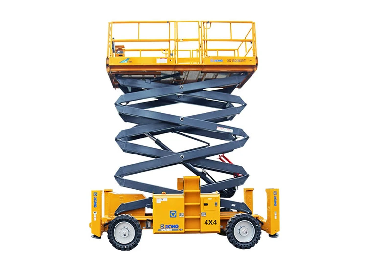 XCMG GLOBAL XG1523ERT Electric-Rough Terrain Scissor Lift | Iron Listing