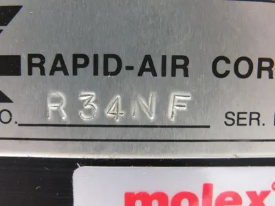 Rapid-Air R34NF 1-1/2" x 12" Shaft Coil Reel Spool Holder 125# Capacity