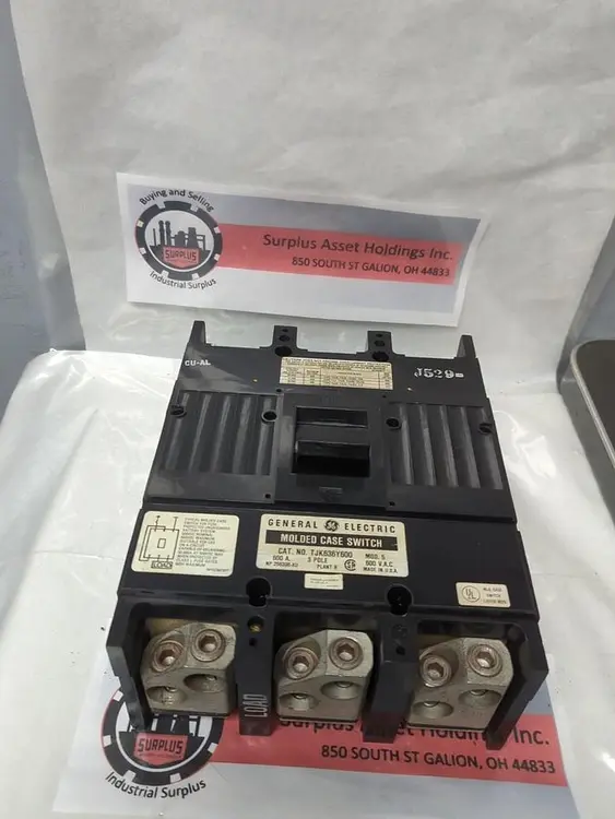 Used GE TJK636Y600 Circuit Breakers | Surplus Asset Holdings #1189335