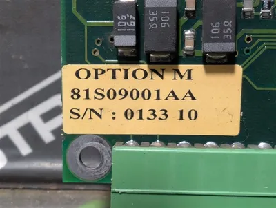 GME / Atlas Copco 81S09001AA Servo Controller Option Board Used