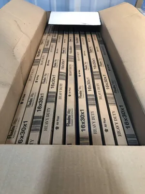Flanders 16″ X 30″ X 1″ Air Filters -NIB of 12