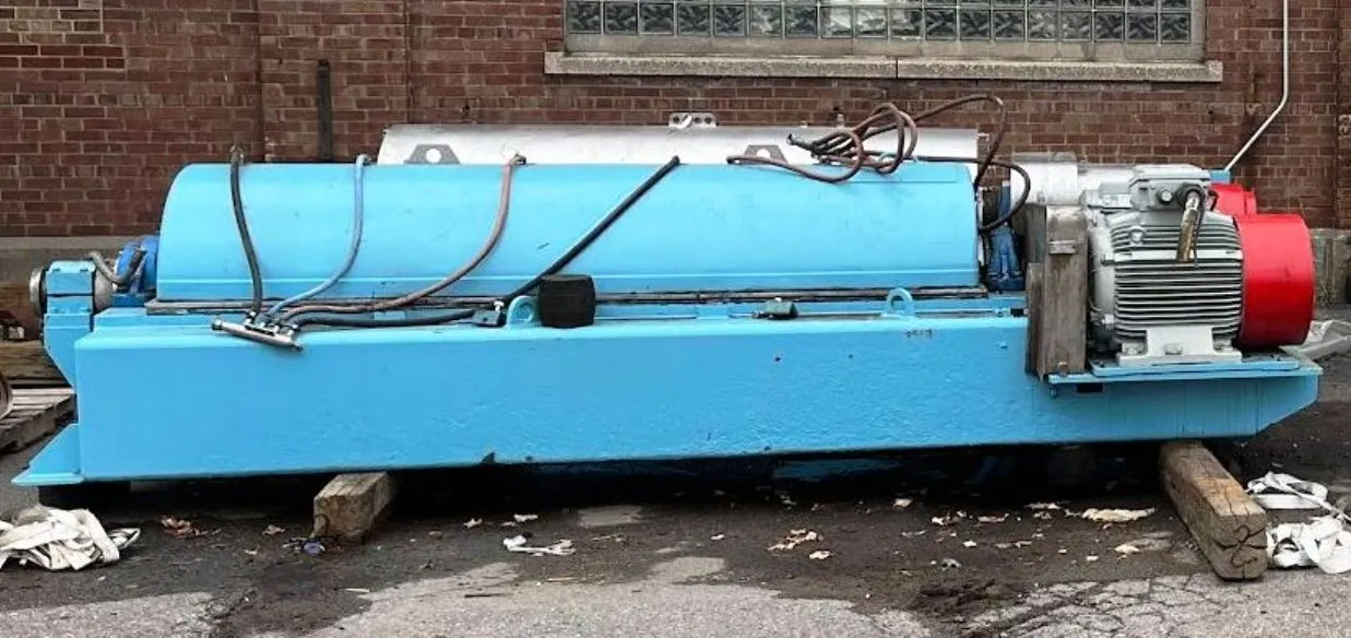 (6) Flottweg Z6E-4/451 (24 x 98) decanter centrifuges, 316SS.