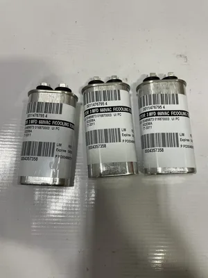 Genteq 27L6094 Capacitor 3uf A1000AFC 660VAC -lot of 3