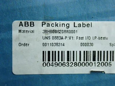 NEW ABB 3BHB006208R0001