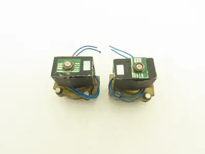 NCD AD12-25 Brass Solenoid Valve 2-Way 1"NPT 115V Normally Open Lot of 2