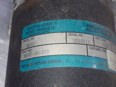 Used ELECTROCRAFT E642 / 064209030 Motors (misc) Ohio US | HGR 24 #784371