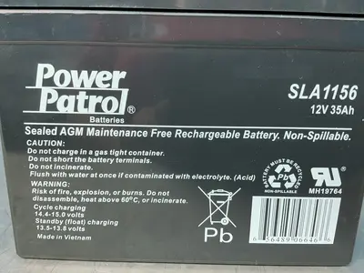 Used POWER PATROL SLA1156 Batteries Ohio US | HGR 24 #1463367