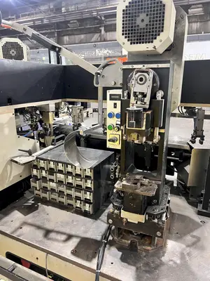 MEGOMAT MODEL #ASM3300 WIRE CUTTING & PROCESSING MACHINE: STOCK #20097
