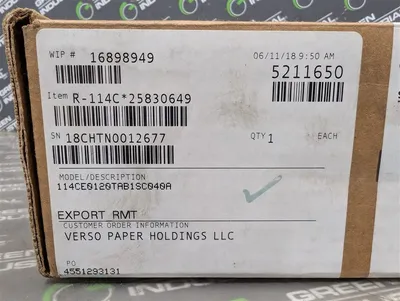 Rosemount 114CE0120TAB1SC040A 12" Thermowell 316/316L New NIB