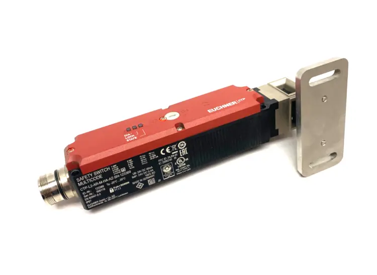 Used EUCHNER TRANSPONDER-CODED INTERLOCK SAFETY SWITCH Relays & Switches | Maverick Industrial Sales #1111073