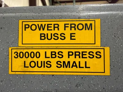 Used LOUIS SMALL PM P30B16 Tensile & Compression Testers Illinois US | Aucto #1512060