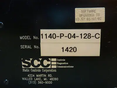 Used STATIC CONTROL SYSTEMS 1140-P-04-128-C Interface Monitors Michigan US | Ideal Machinery #1233051