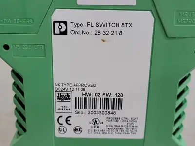 NEW 2009 PHOENIX CONTACT FL SWITCH 8TX