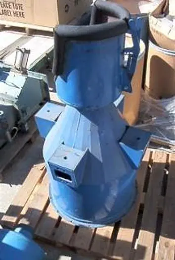 Hopper, 7.5 CF, C/st, 24" X 36", Includes Valve, #C731318