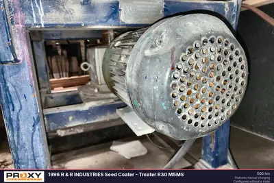 Used 1996 R & R INDUSTRIES R30 M5MS SEED COATER Coating Pans Idaho US | Proxy Equipment #1385192