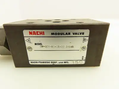 Nachi 0W-G01-A1-CR-D2-3104B Modular Pressure Switch Valve