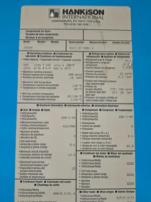 HANKISON PR-800 AIR DRYER | ESS Industrial Equipment Sales (6)