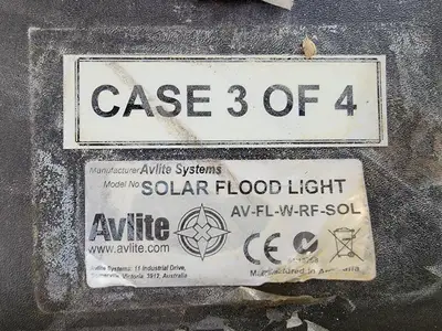 4 Case - Avlite Solar Aviation And Taxiway Light Kit