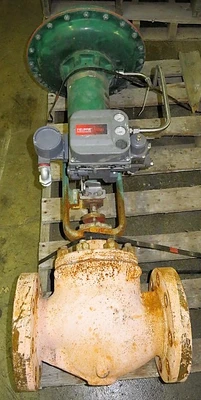 Fisher control valve type ED size 4"-600, material WCB/SS