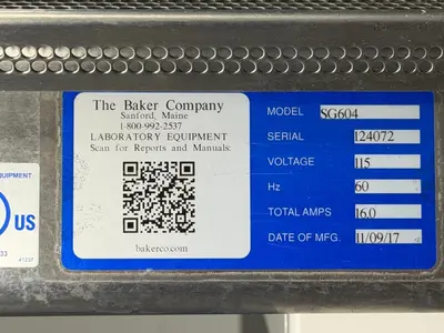 Used _UNKNOWN_ _UNKNOWN_ Biological Safety Cabinets Rhode Island US | Federal Equipment Company #1347621
