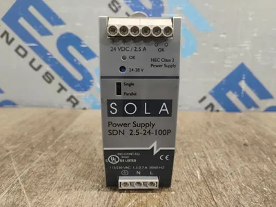 EGS SDN 2.5-24-100P PLC Power Supplies | ESS Industrial Equipment Sales (3)