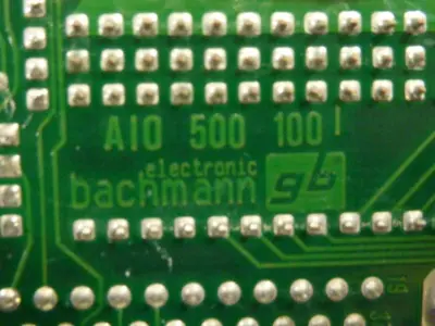 USED BACHMANN ELECTRONIC AI0 500 100