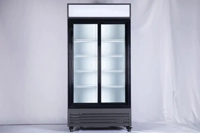 168-0035 GDR47"(S)N Double Glass Door Self Contained Cooler