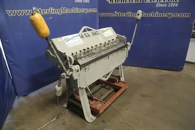 Used CHICAGO W31 Box & Pan Brakes including Finger California US | Sterling Machinery Exchange #1467008