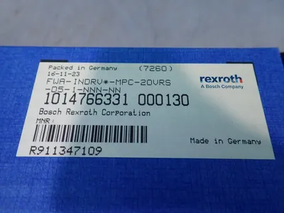 NEW REXROTH R911340360