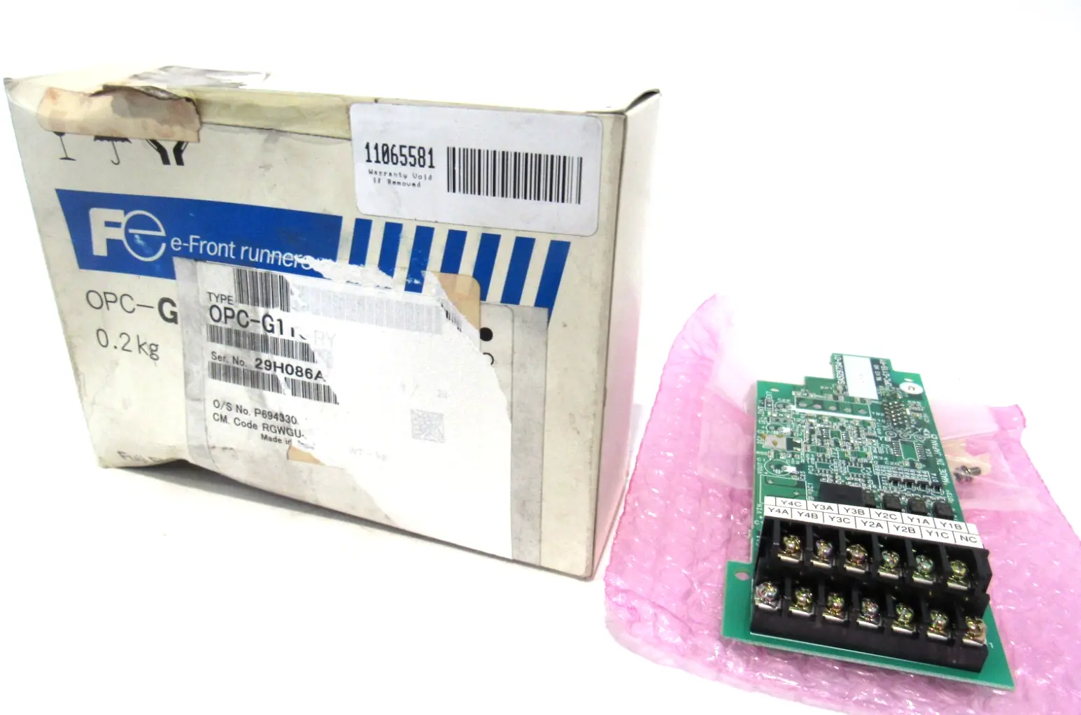 NEW FUJI ELECTRIC OPC-G11S-RY OUTPUT CARD OPCG11SRY