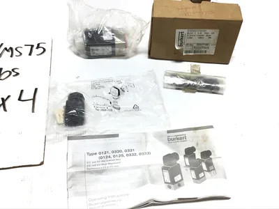 Burkert 0331 c4.0 FKM VA Solenoid Valve 120V 60Hz 00227180