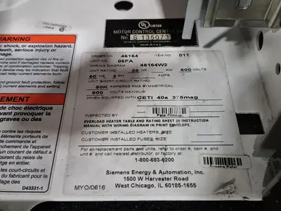USED SIEMENS TIASTAR
