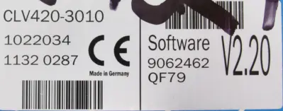 NEW SICK CLV420-3010 BAR CODE SCANNER CLV4203010 1022034