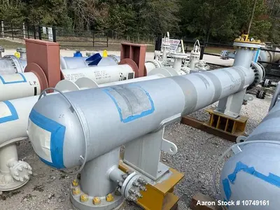 Used 272 Sq Ft Heat Exchanger, Duplex 2205 Tubes, 316L Shell, High Temp 430°F