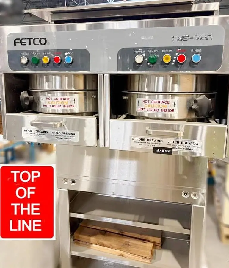 USED FETCO CBS-72A