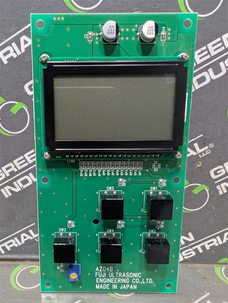 Fuji AZ04B Concentration Meter Display / Operator Interface Board Used