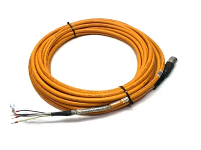 USED IGUS SINGLE ENDED READYCABLE SERVO HYBRID CABLE 15M