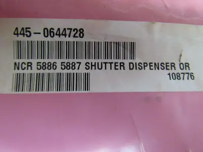 NCR 445-0644728 ATM Machine Shutter Dispenser Assembly