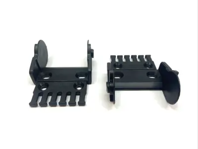 USED IGUS E-CHAIN FEMALE MOUNTING BRACKET W/ TIEWRAP PLATE LOT OF 2