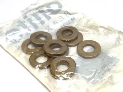 New | in-Stock Oilite Thrust Washer 0.5" Bore 1" OD 0.125" Wide PKG OF 10 Tooling & Accessories (Other) Michigan US | Maverick Industrial Sales #1393157