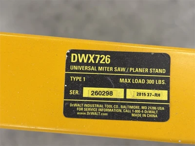 Used DEWALT "DW713" Cross Cut Saws Texas US | MachineryMax #1488215