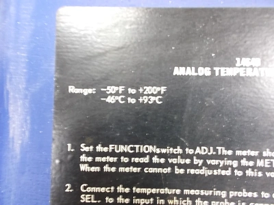 Kent-Moore Temperature Tester 14640 Robinair Manufacturing