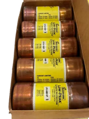 NEW 10 COUNT BUSSMANN LPJ-60SP FUSES LPJ60SP